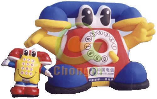 inflatable advertisement cartoon